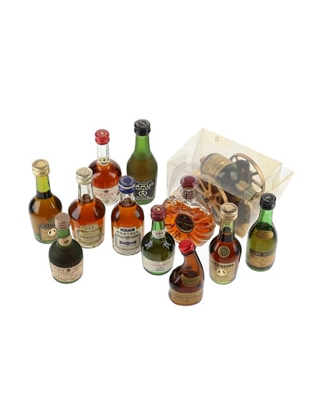 Assorted Cognac  12 x 3cl-5cl