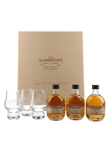 Glenrothes The Secrets Of The Glenrothes  3 x 10cl