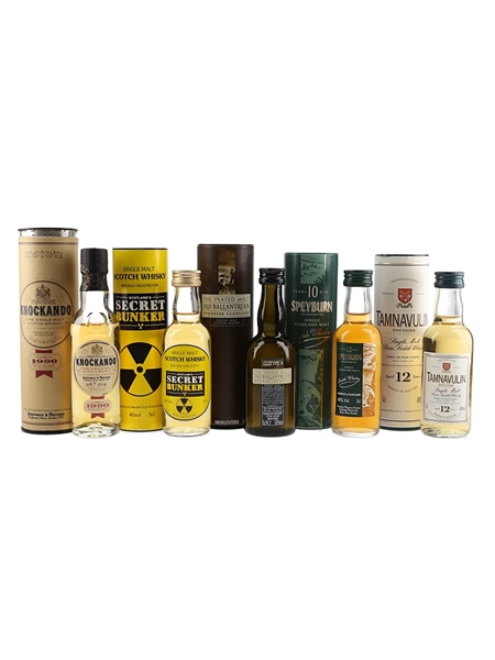 Assorted Single Malt Scotch Whisky  5 x 5cl