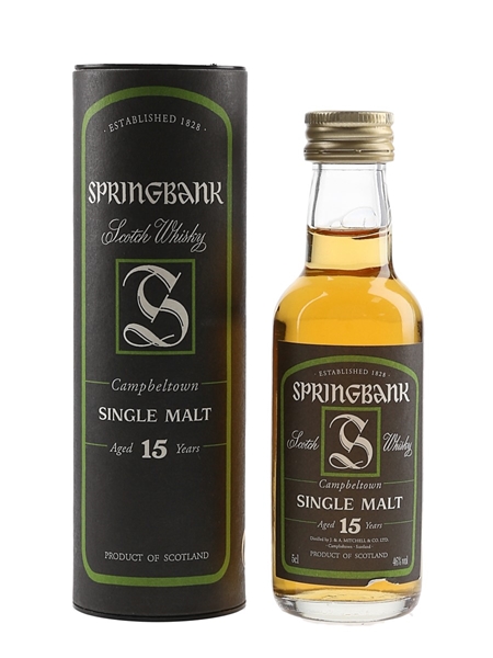 Springbank 15 Year Old  5cl / 46%