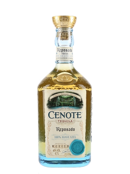 Cenote Reposado Tequila 100% Agave Azul 70cl / 40%