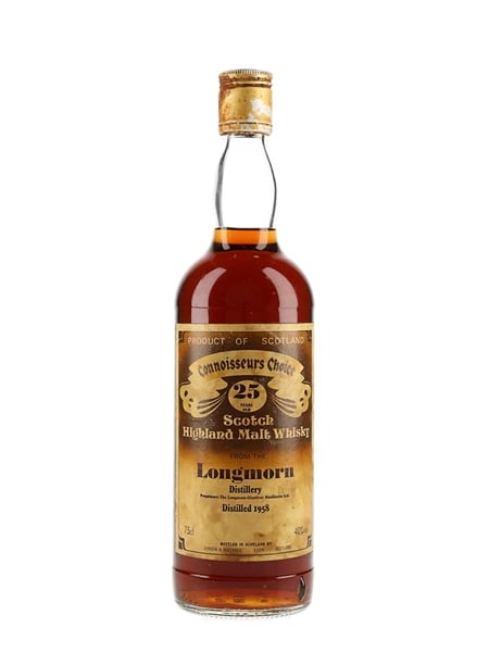 Longmorn 1958 25 Year Old Connoisseurs Choice Gordon & MacPhail 75cl / 40%