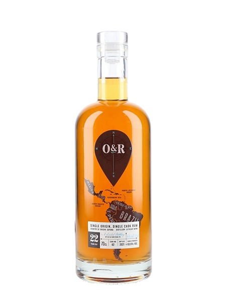 Uitvlugt 1999 22 Year Old MPM Cask 62 Bottled 2021 - Old & Rare Rum Ltd. 70cl / 63.9%