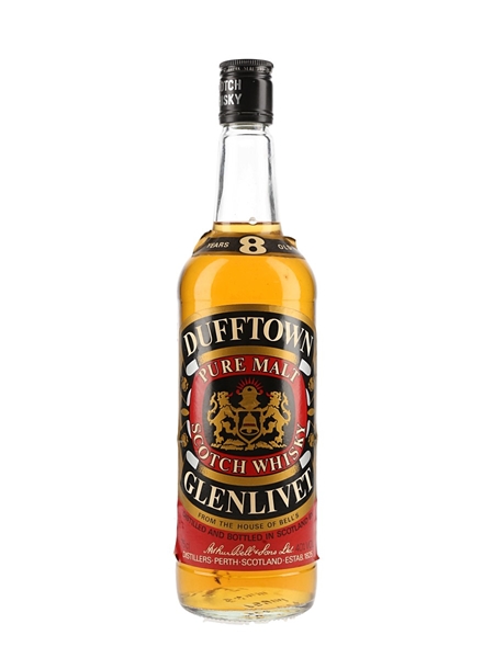 Dufftown Glenlivet 8 Year Old Bottled 1980s 75cl / 40%