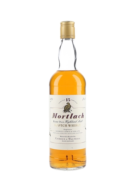 Mortlach 15 Year Old Bottled 1990s - Gordon & MacPhail 70cl / 40%