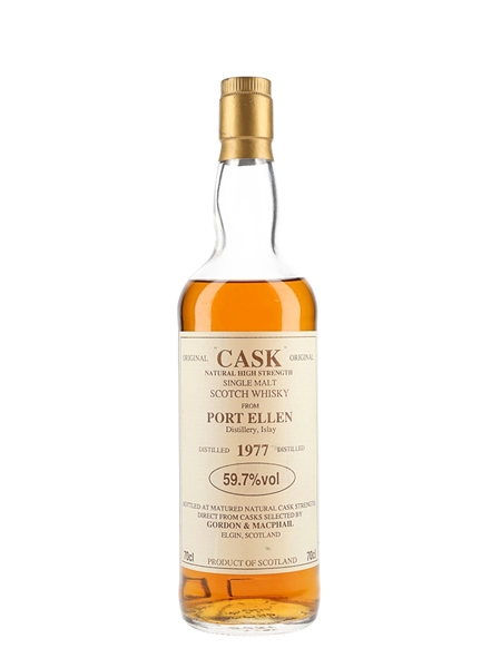 Port Ellen 1977 Original Cask Bottled 1991 - Gordon & MacPhail 70cl / 59.7%