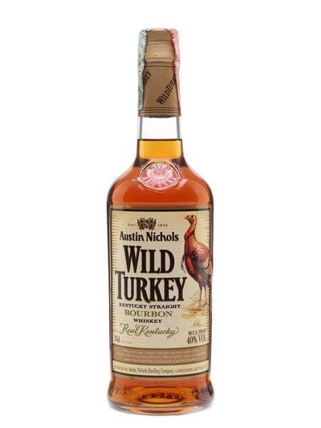 Wild Turkey 80 Proof Real Kentucky Lawrenceburg 70cl / 40%