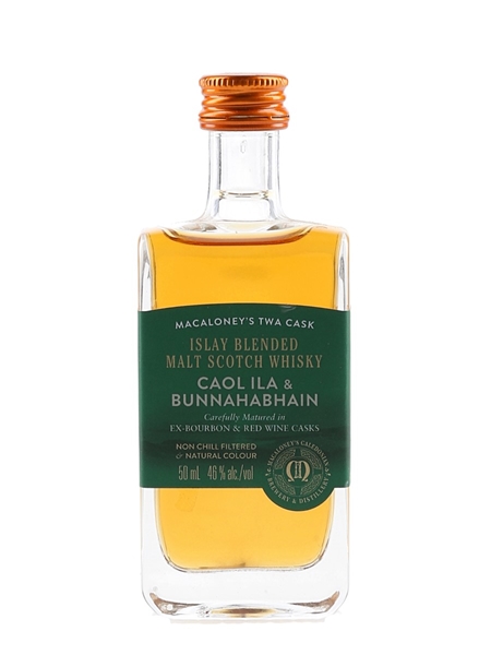 Caol Ila & Bunnahabhain Macaloney's Twa Cask 5cl / 46%