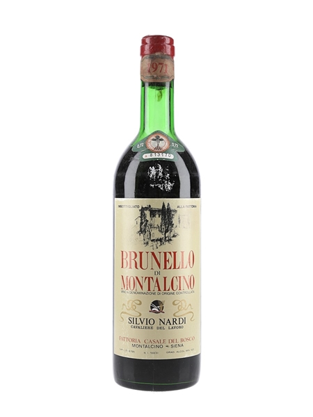 1971 Brunello Di Montalcino Silvio Nardi 72cl / 12.5%