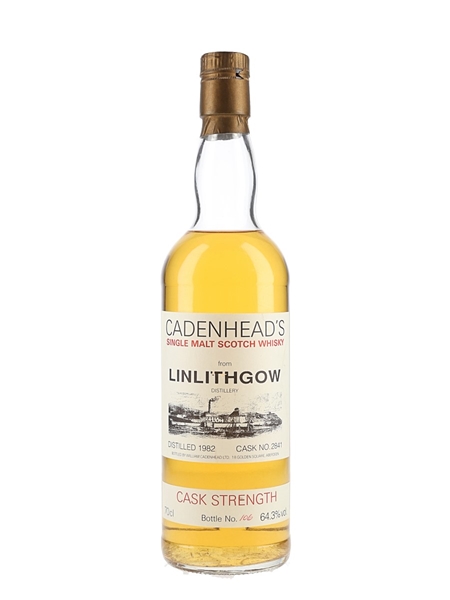 Linlithgow 1982 Cask Strength Cadenhead's White Label 70cl / 64.3%