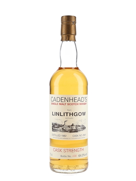 Linlithgow 1982 Cask Strength Cadenhead's White Label 70cl / 64.3%