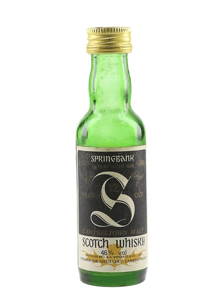 Springbank 12 Year Old Bottled 1980s 5cl / 46%