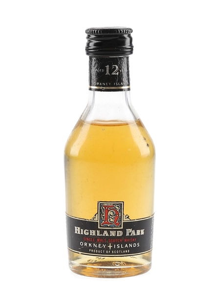 Highland Park 12 Year Old Bottled 1990s 5cl / 40%