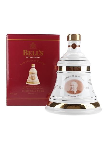 Bell's Christmas 2000 Ceramic Decanter Cherrybank Centre 70cl / 40%