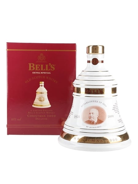 Bell's Christmas 2000 Ceramic Decanter Cherrybank Centre 70cl / 40%