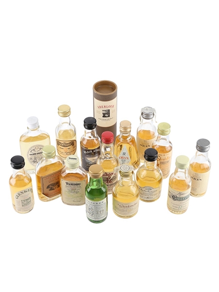 Assorted Single Malt Scotch Whisky  16 x 5cl / 40%