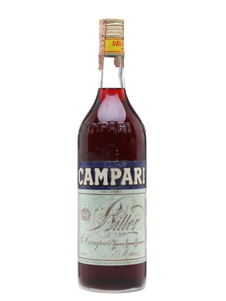 Campari Bitter Bottled 1980s 100cl / 25%