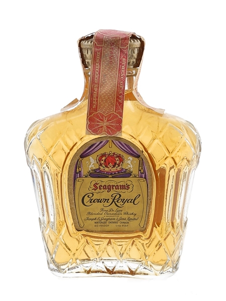 Seagram's Crown Royal 1968 Bottled 1970s 4.7cl / 40%