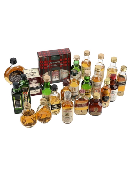 Assorted Blended Scotch Whisky  23 x 5cl