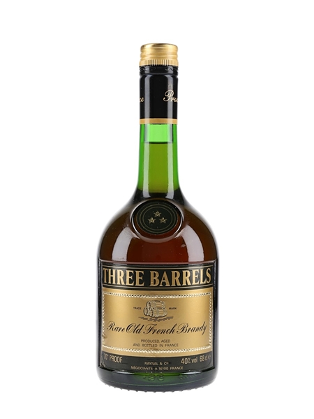 Three Barrels 3 Star Bottled 1970s 68cl / 40%