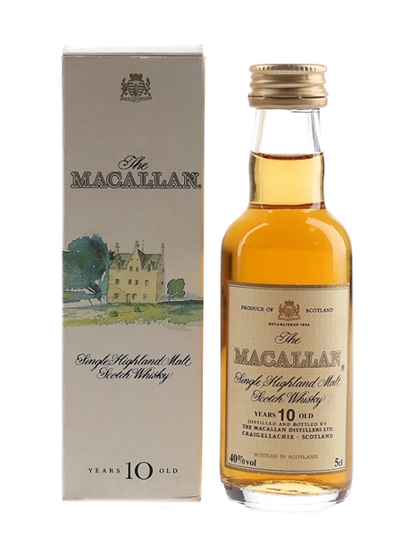 Macallan 10 Year Old Bottled 1990s 5cl / 40%