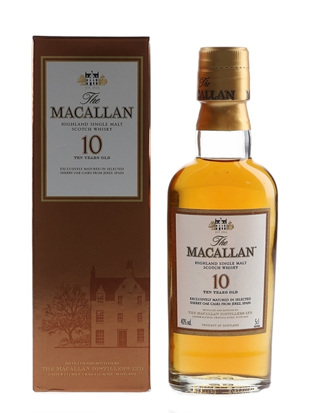 Macallan 10 Year Old  5cl / 40%