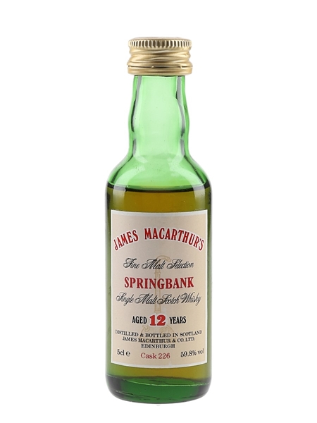 Springbank 12 Year Old Cask 226 James MacArthur's 5cl / 59.8%