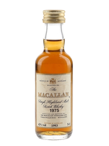 Macallan 1975 Bottled 1993 5cl / 43%