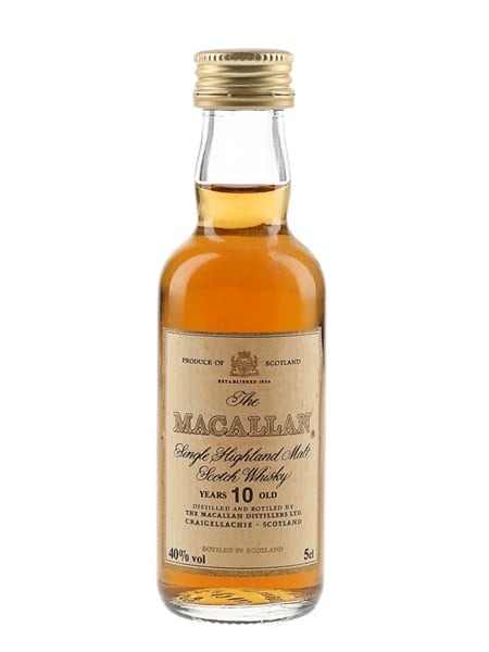 Macallan 10 Year Old Bottled 1990s 5cl / 40%