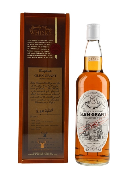 Glen Grant 1952 Bottled 2005 - Gordon & MacPhail 70cl / 40%