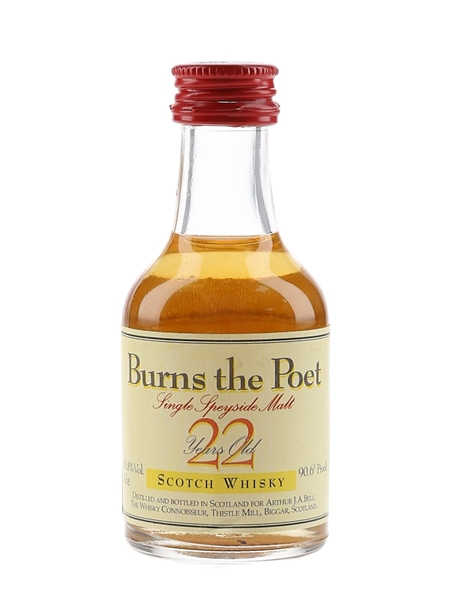 Linkwood 1972 22 Year Old Burns The Poet The Whisky Connoisseur - The Robert Burns Collection 5cl / 51.8%