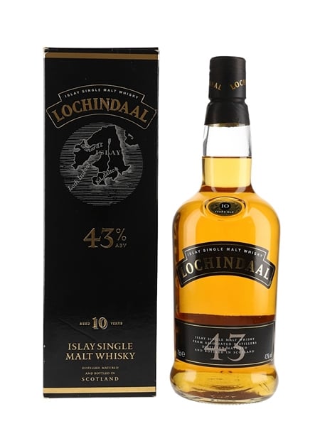 Lochindaal 10 Year Old Bottled 1990s - Bruichladdich 70cl / 43%