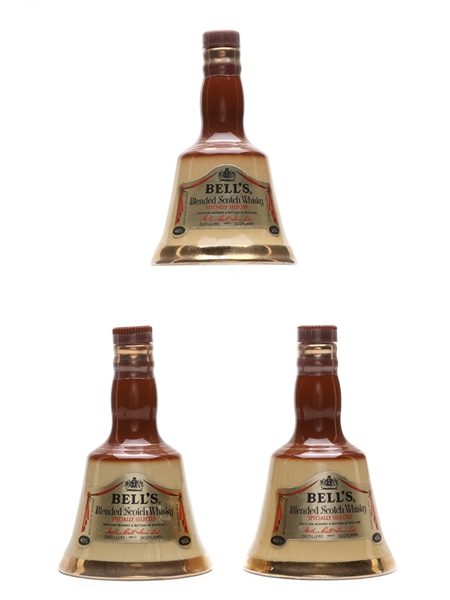 Bell's Ceramic Decanters Miniatures 3 x 5cl / 40%