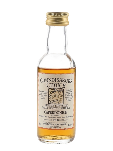 Caperdonich 1968 Connoisseurs Choice Bottled 1990s - Gordon & MacPhail 5cl / 40%