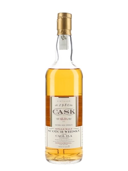 Caol Ila 1980 Cask Strength Bottled 1993 - Gordon & MacPhail 70cl / 65.5%