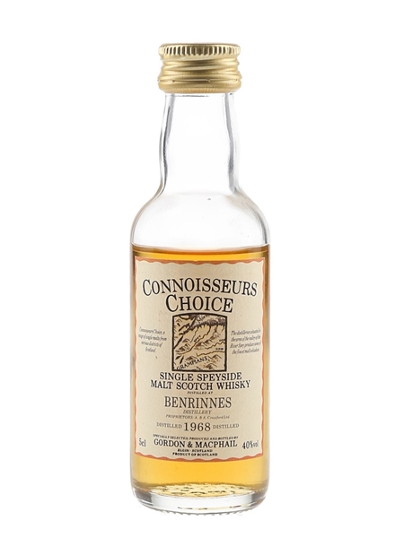 Benrinnes 1968 Connoisseurs Choice Bottled 1980s-1990s - Gordon & MacPhail 5cl / 40%