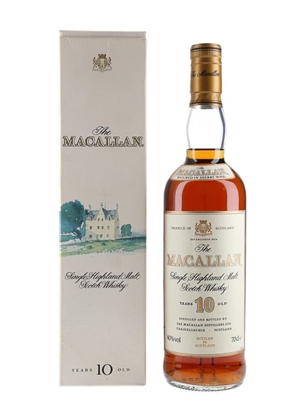 Macallan 10 Year Old Bottled 1990s 70cl / 40%