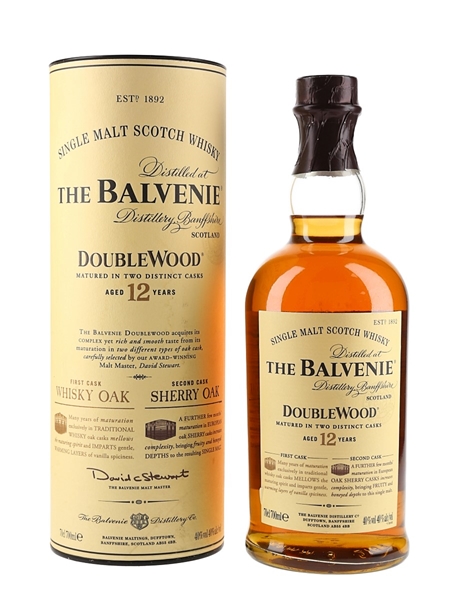 Balvenie 12 Year Old Doublewood  70cl / 40%