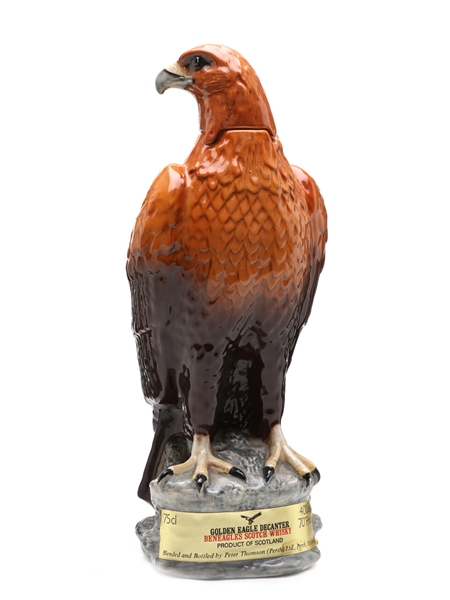 Beneagles Golden Eagle Ceramic Decanter 75cl / 40%