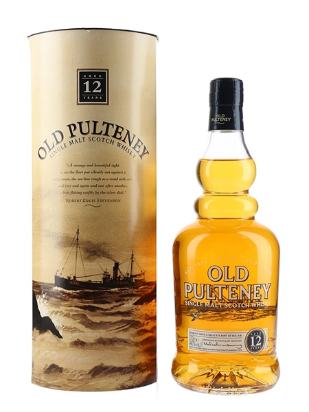 Old Pulteney 12 Year Old Bottled 2016 - Old Presentation 70cl / 40%