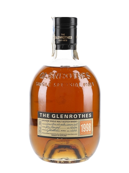 Glenrothes 1998 Bottled 2009 - Spanish Market 70cl / 43%