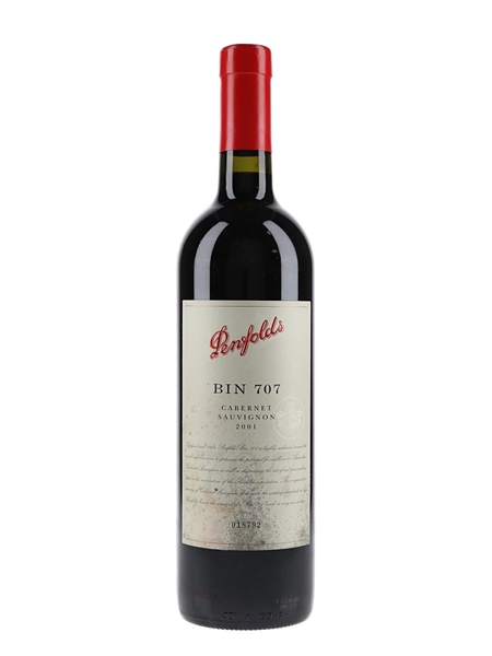 2001 Penfolds Bin 707 Cabernet Sauvignon 75cl / 13.5%