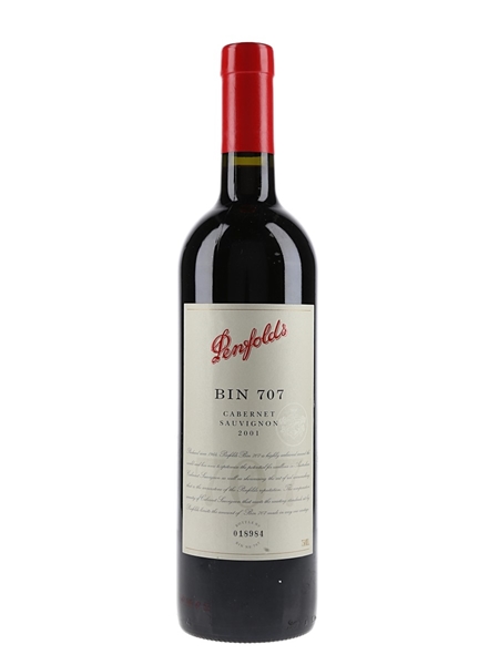 2001 Penfolds Bin 707 Cabernet Sauvignon 75cl / 13.5%