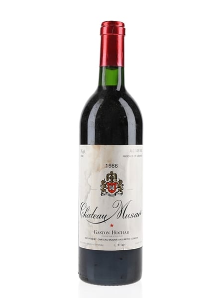 1986 Chateau Musar Lebanon 75cl / 14%