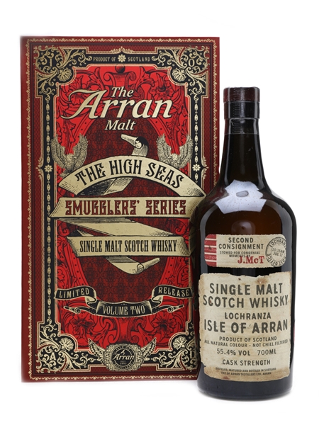 Arran The High Seas Smugglers' Series Volume Two 70cl / 55.4%