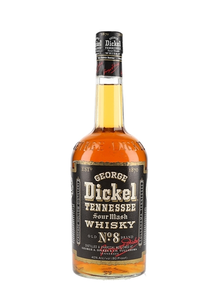 George Dickel Old No.8 Brand Bottled 1990s 75cl / 40%