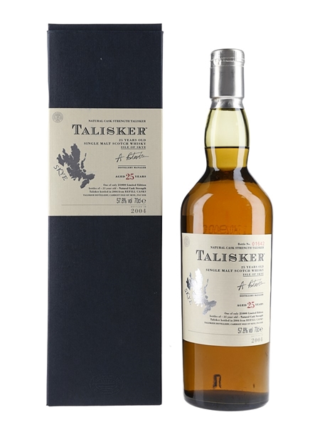 Talisker 25 Year Old Bottled 2004 70cl / 57.8%