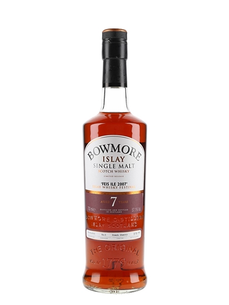 Bowmore 2000 7 Year Old Feis Ile 2007 70cl / 57.1%