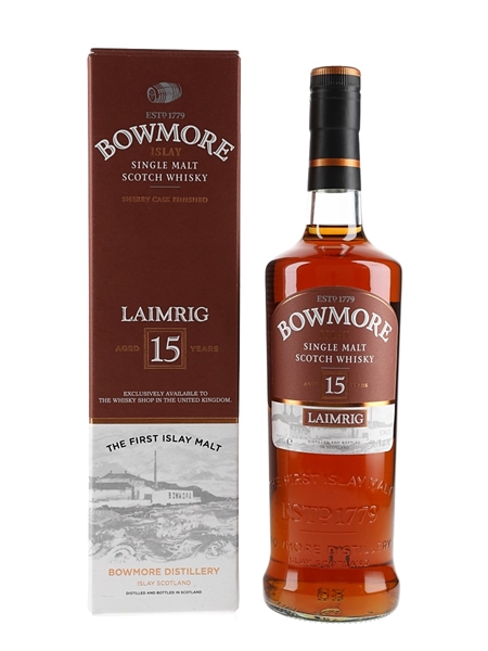 Bowmore 15 Year Old Laimrig Bottled 2014 - Sherry Cask Finish 70cl / 54.1%