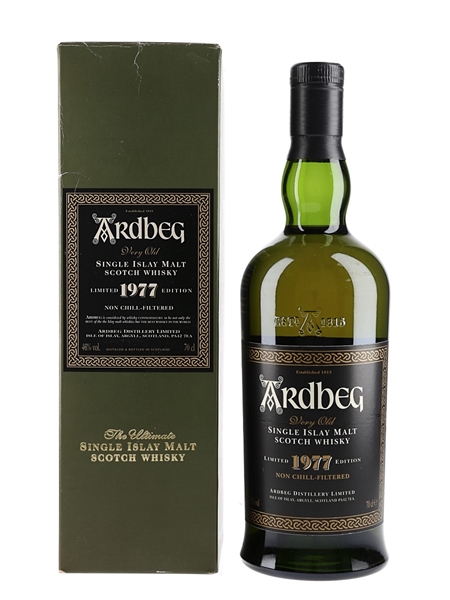 Ardbeg 1977 Limited Edition Bottled 2001 70cl / 46%